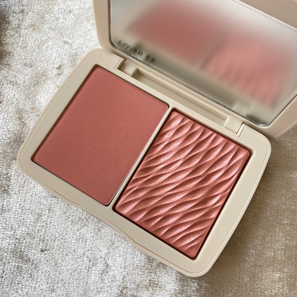 Cover FX Pink Dahlia Monochromatic Blush Duo BNIB